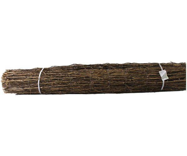 Bamboo branch fence