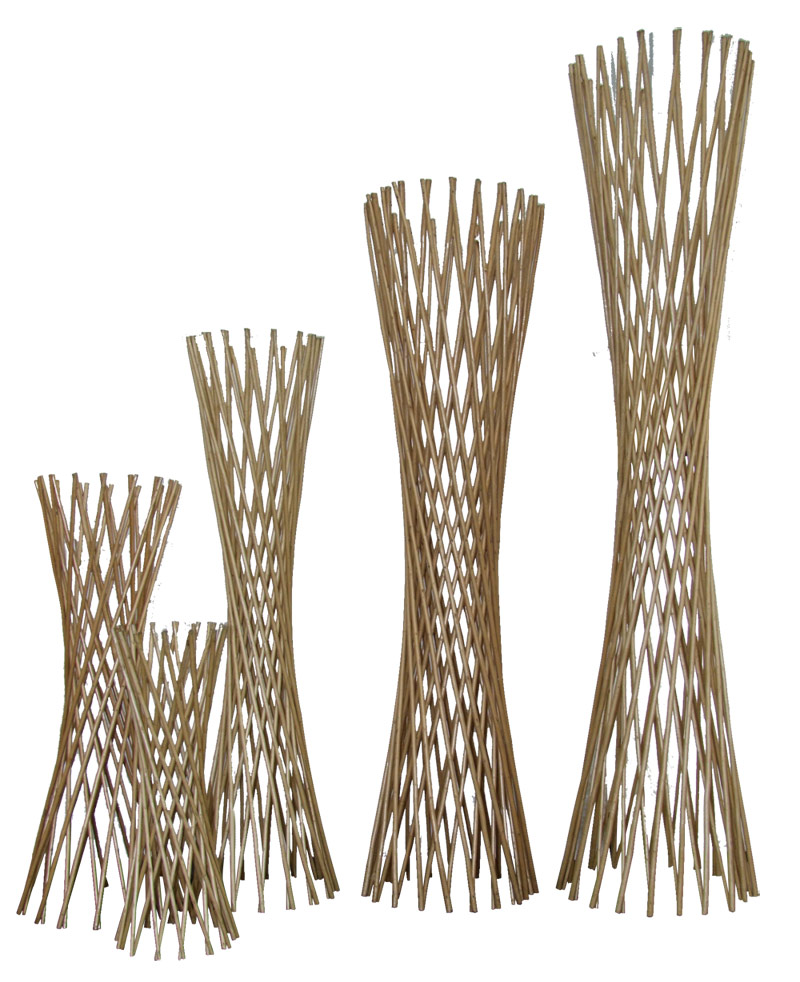 Carbonized willow bracket